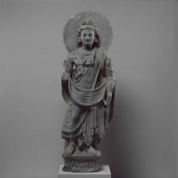 The sculpture of which figure represents a bodhisattva